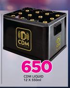 CDM Liquid-12 x 550ml