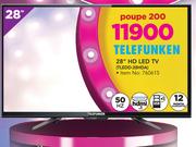 Telefunken 28" HD LED TV TLEDD-28HDA