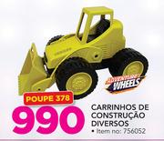 Adventure Wheels Carrinhos De Construção Diversos