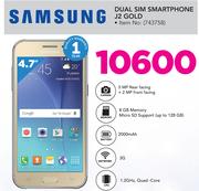 Samsung Dual Sim Smartphone J2 Gold