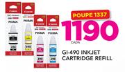 Canon GI-490 Inkjet Cartridge Refill-Cada