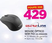 Ultra-Link Mouse Optico Sem Fio UL-WM602B