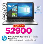 HP Intel Core I5 Notebook 15-AY100NI