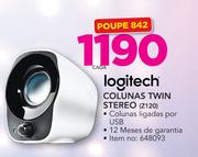 Logitech Colunas Twin Stereo Z120
