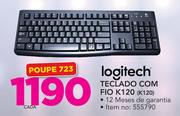 Logitech Teclado Com Fio K120