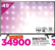 Sinotec TV HD Completo LED 49" STL-49E2000G