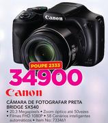 Canon Câmera De Fotografar Preta Bridge SX540