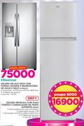 Defy Geleira Metalica Com Duas Portas e Congelador na Parte Superior D220D