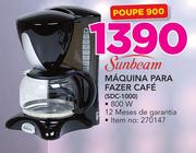 Sunbeam Maquina Para Fazer Cafe SDC-1000