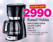 Russell Hobbs Maquina Para Fazer Cafe 850W 