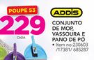 Addis Conjunto De Mop, Vassoura E Pano De Pó-cada