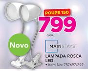 Mainstays lâmpada Rosca LED - cada
