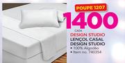 Design Studio Lençol capa Queen -cada