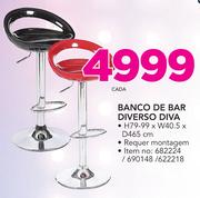 banco De Bar Diverso Diva-cada