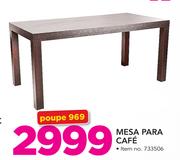 Mesa Para Cafe