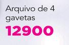 Toolroom Services Arquivo de 4 gavetas