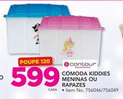 Contour Cômoda Kiddies Meninas ou Rapazes-cada