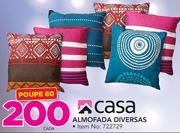 Casa Almofada Diversas-cada