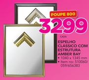 Espelho Clássico com Estrutura Amber Bay 1040x1345mm-cada
