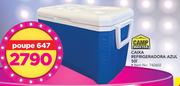 Camp master Caixa Refrigeradora Azul 50Ltr