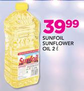 Sunfoil Sunflower Oil-2Ltr