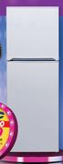 KIC 170Ltr Top Freezer Fridge White 518 1