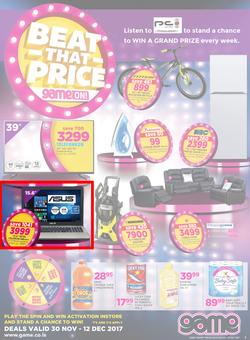 Game Lesotho : Beat that Price (30 Nov - 12 Dec 2017), page 1
