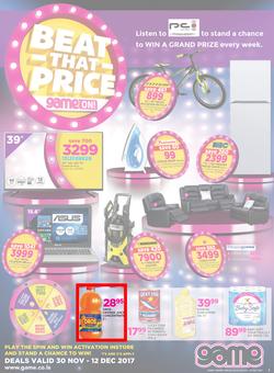 Game Lesotho : Beat that Price (30 Nov - 12 Dec 2017), page 1