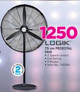 Logik 75cm Pedestal Fan