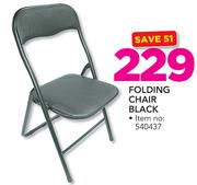 Folding Chair Black