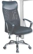 Manhattan High Back Mesh Chair Black