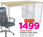Rank Sharp Byron Cube Desk