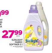 Sunlight Fabric Softener-2Ltr Each