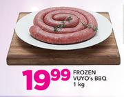 Frozen Vuyo's BBQ-1Kg