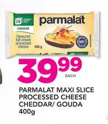 Parmalat Maxi Slice Processed Cheese Cheddar/Gouda-400gm Each