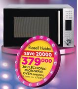 Russell Hobbs 30ltr Electronic Microwave Oven RHEM30L