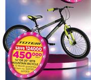 Totem 16" Or 20" MTB Mountain Bicycle-Each