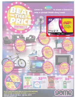 Game Uganda : Beat that Price (30 Nov - 12 Dec 2017), page 1