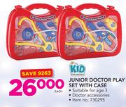 Kid Connection Junior Doctor Play Set With Case-Each