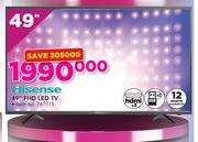 Hisense 49" FHD LED TV