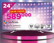 StarTimes 24" LED TV E24M36HH