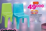 Sunny Armless Chair-2's