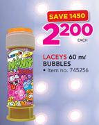 Laceys Bubbles-60ml Each