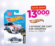 Hot Wheels 1.64 Basic Die Cast Car Assorted-Each