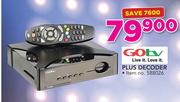 GoTV Plus Decoder
