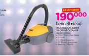 Bennett Read Bagged Cylinder Vacuum Cleaner Micro HVC150