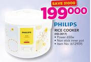 Philips Rice Cooker HD-3017