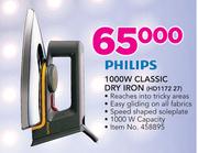Philips 1000W Classic Dry Iron HD1172 27