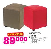 Assorted Cubes-Each