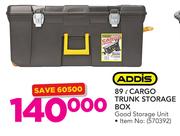 Addis 89ltr Cargo Trunk Storage Box